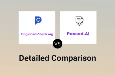 PlagiarismCheck.org vs Passed.AI