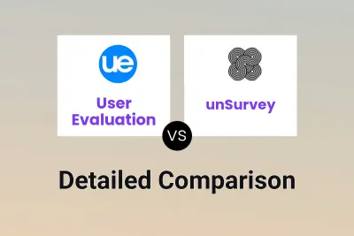 User Evaluation vs unSurvey