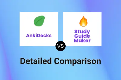 AnkiDecks vs Study Guide Maker