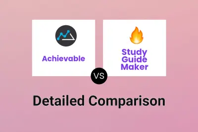 Achievable vs Study Guide Maker