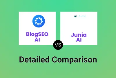 BlogSEO AI vs Junia AI Detailed comparison features, price