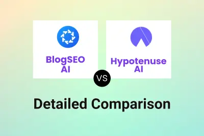 BlogSEO AI vs Hypotenuse AI Detailed comparison features, price