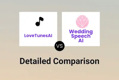 LoveTunesAI vs Wedding Speech AI