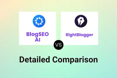 BlogSEO AI vs RightBlogger Detailed comparison features, price