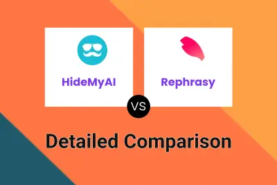 HideMyAI vs Rephrasy Detailed comparison features, price