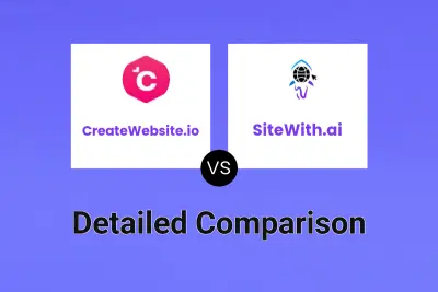 CreateWebsite.io vs SiteWith.ai