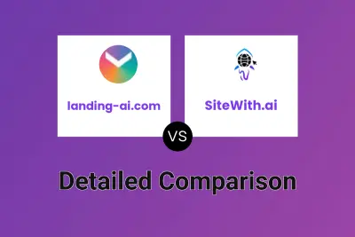 landing-ai.com vs SiteWith.ai