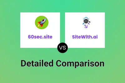 60sec.site vs SiteWith.ai