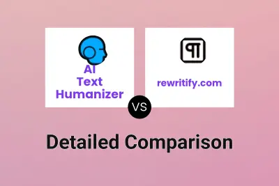 AI Text Humanizer vs rewritify.com