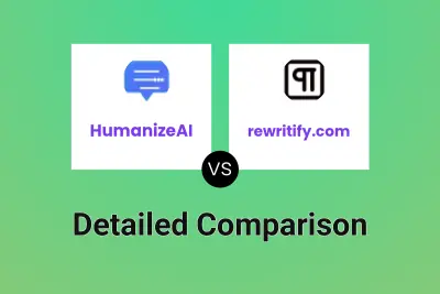 HumanizeAI vs rewritify.com