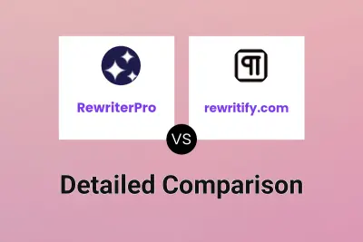 RewriterPro vs rewritify.com