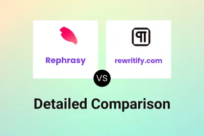 Rephrasy vs rewritify.com