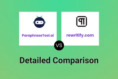 ParaphraseTool.ai vs rewritify.com