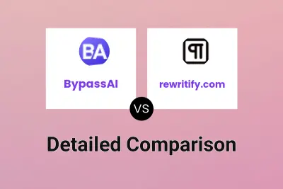 BypassAI vs rewritify.com