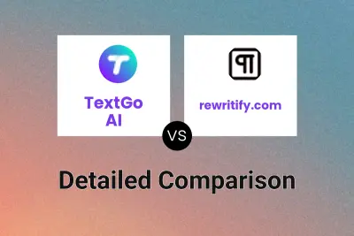 TextGo AI vs rewritify.com