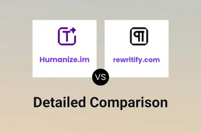 Humanize.im vs rewritify.com