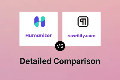 Humanizer vs rewritify.com