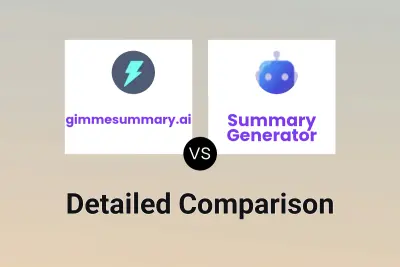 gimmesummary.ai vs Summary Generator