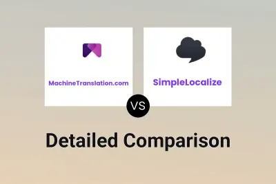 MachineTranslation.com vs SimpleLocalize