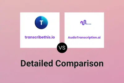 transcribethis.io vs AudioTranscription.ai