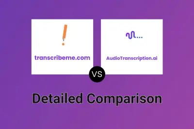 transcribeme.com vs AudioTranscription.ai