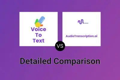 Voice To Text vs AudioTranscription.ai