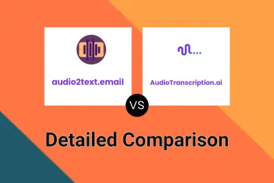 audio2text.email vs AudioTranscription.ai