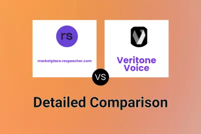 marketplace.respeecher.com vs Veritone Voice