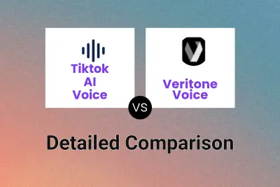 Tiktok AI Voice vs Veritone Voice