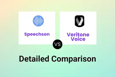 Speechson vs Veritone Voice