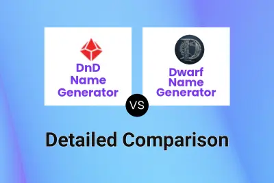 DnD Name Generator vs Dwarf Name Generator