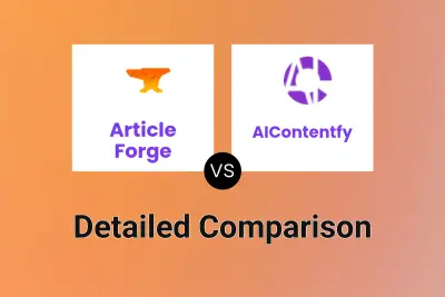 Article Forge vs AIContentfy