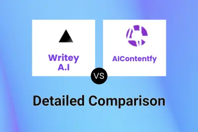 Writey A.I vs AIContentfy