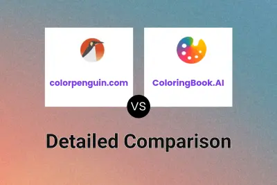 colorpenguin.com vs ColoringBook.AI