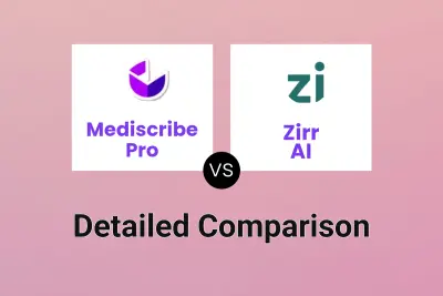 Mediscribe Pro vs Zirr AI