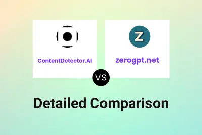 ContentDetector.AI vs zerogpt.net