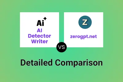 AI Detector Writer vs zerogpt.net