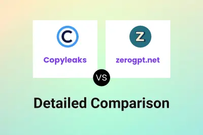 Copyleaks vs zerogpt.net