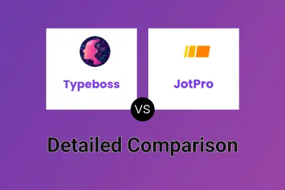 Typeboss vs JotPro