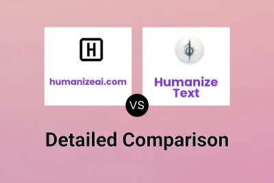 humanizeai.com vs Humanize Text