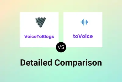 VoiceToBlogs vs toVoice