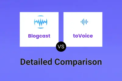 Blogcast vs toVoice