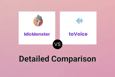 MicMonster vs toVoice