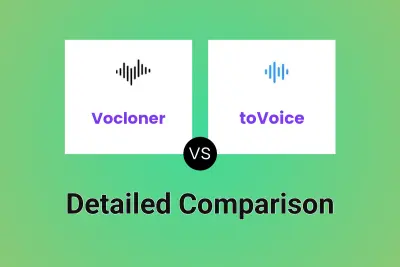 Vocloner vs toVoice