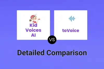 Kid Voices AI vs toVoice