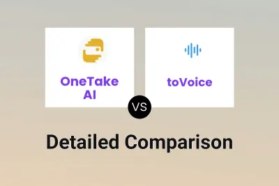 OneTake AI vs toVoice