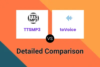 TTSMP3 vs toVoice