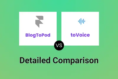 BlogToPod vs toVoice