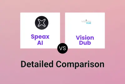 Speax AI vs Vision Dub