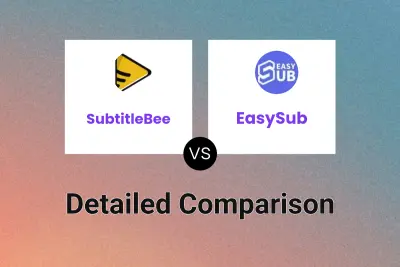 SubtitleBee vs EasySub Detailed comparison features, price